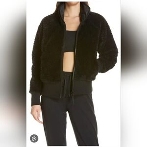 Size. XL. Zella. Women's Black Fleece Jacket